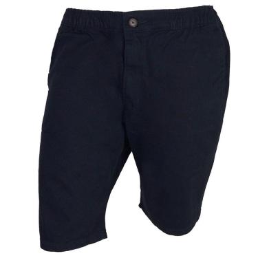 Imagem de Bermuda Sarja Masculina Ogochi Plus Size Color Preta - 00352-Masculino