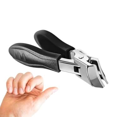 Imagem de Tesoura de unhas inclinadas, tesoura de unhas Anti-splash,Tesoura de unhas da unha para serviços pesados ​​ - Os idosos pregam o equipamento de pedicure de manicure anti-splash para pai, mãe
