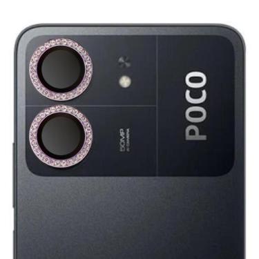 Imagem de Película Strass Rose para Câmera Xiaomi Poco C65 - APS