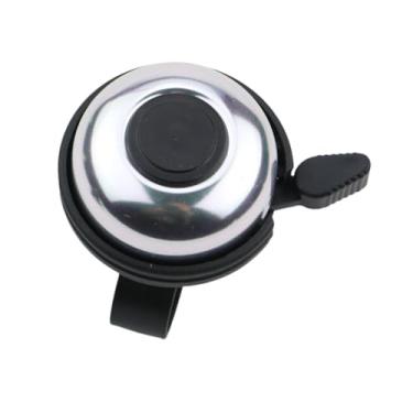 Imagem de Dynwave Campainha de Bicicleta, Mini Campainha de Bicicleta, Fornece Som Claro, Equipamento de Moda, Campainha de Guidão, Acessórios de Ciclismo para Atividad, Prata