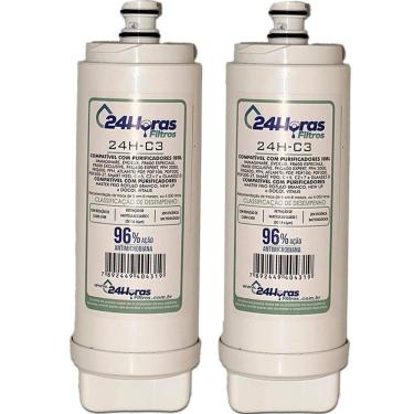 Imagem de Kit 2 Filtro Refil Compatível Ibbl C+3 Immaginare E-Due