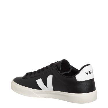 Imagem de Tênis Veja Men Campo Black Leather Chromefree 11 us