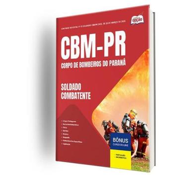 Imagem de Apostila CBM-PR  - Soldado Combatente - Apostilas Opção