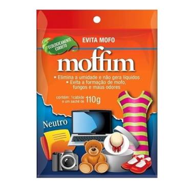 Imagem de Moffim Sachê Antimofo Desumidificador Antiumidade Roupa Eletrônico Biblioteca Proteção Contra Umidade em Ambientes Fechados