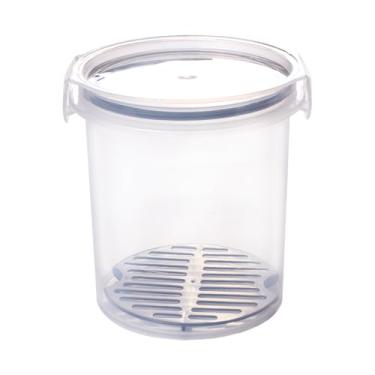 Imagem de Pote Trava Mais Redondo 1,2L C/Escorredor Plasútil