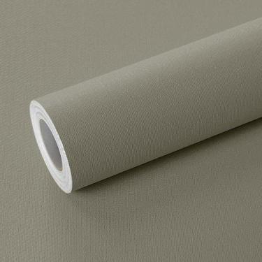 Imagem de Kit 10 Metros de Papel de Parede Lavavel Textura Linho Cinza Claro - O