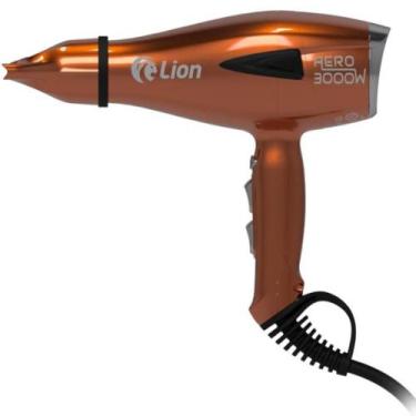 Imagem de Secador de Cabelo Profissional 3000W Lion AERO Cobre 220V Motor AC Íon