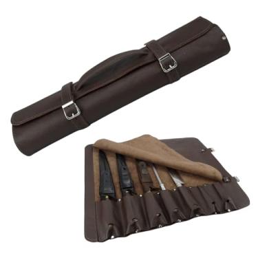 Imagem de Estojo para Facas Churrasco em Couro