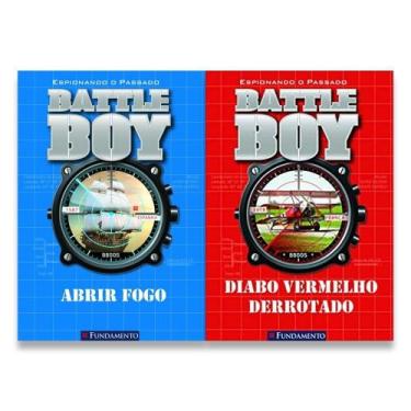 Imagem de Kit Battle Boy: Abrir Fogo + Diabo Vermelho Derrotado - Kit de Livros,
