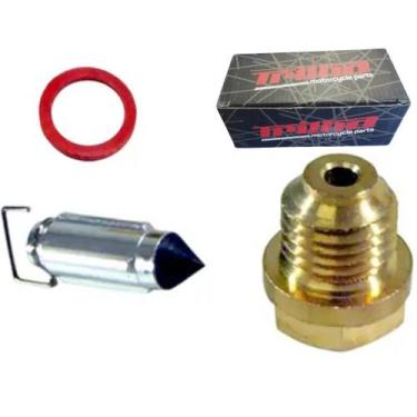 Imagem de Agulha boia Carburador Com Sede RD - DT - RDZ - RX - TT - Trilha