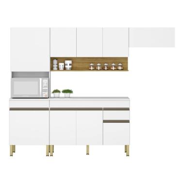 Imagem de Conjunto de Armarios Modulados Line com 9 Portas e 1 Gaveta