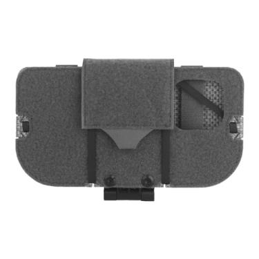 Imagem de Acessório de suporte de placa Airsoft Molle, suporte de telefone, placa de navegação leve ao ar livre para 15Pro, suporte de telefone dobrável grande angular suporte de peitoral suporte de colete