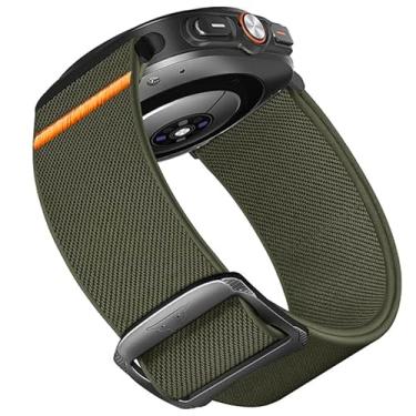 Imagem de Lamshaw Pulseira de substituição compatível com Redmi Watch 5 Active, pulseira elástica de 22 mm, de nylon ajustável, compatível com Redmi Watch 5 Active, Lite, compatível com smartwatch Xiaomi, Verde