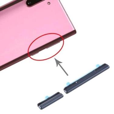 Imagem de Botão Power liga Volume Compatível Galaxy Note 10 N970, Branco