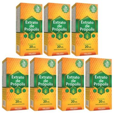 Imagem de Kit 7 Extrato de Própolis Verde 20ml cada, em gotas  Arte Nativa