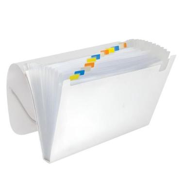 Imagem de Pasta Sanfonada 12 Divisórias Tamanho A4 Ofício 330x235mm - oem, CRIST
