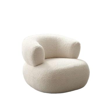 Imagem de Sofá De Solteiro Sofá Preguiçoso Tatami Light Luxo Casa Sala De Estar Sofá Ins Quarto Varanda Reclinável De Lazer, 3