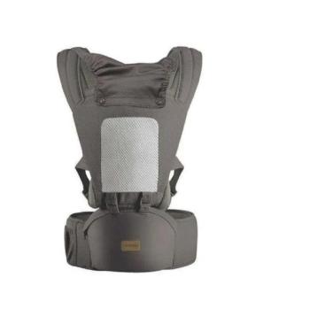 Imagem de Canguru Ergonômico 5Way Maxi Baby Hipseat 15Kg Cinza