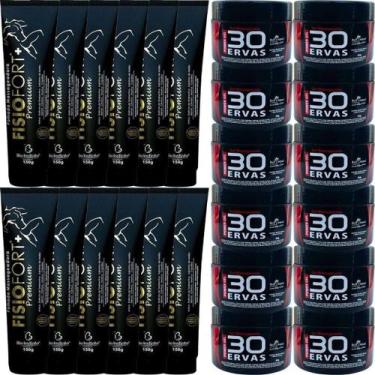 Imagem de Revenda 12 Gel 30 Ervas Power + 12 Pomada Fisiofort Premium - Bio Inst
