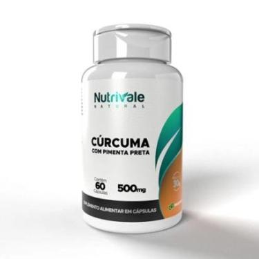 Imagem de Curcuma com Pimenta Preta 60cps - Nutrivale-Unissex