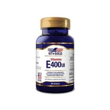 Imagem de Vitamina E 400 UI Vitgold 60 cápsulas-Unissex