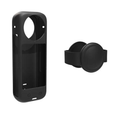 Imagem de Capa de Silicone com Tampa de Lente para Insta360 X4