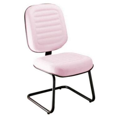 Imagem de Cadeira Diretor Para Escritório Linha Blenda Rosa - DESIGN OFFICE MÓVE