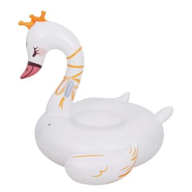 Imagem de DIMAR GARDEN Boia Inflável Para Piscina Infantil, Brinquedo Flutuante Em Forma De Cisne Crianças, 61" X 52" 47"