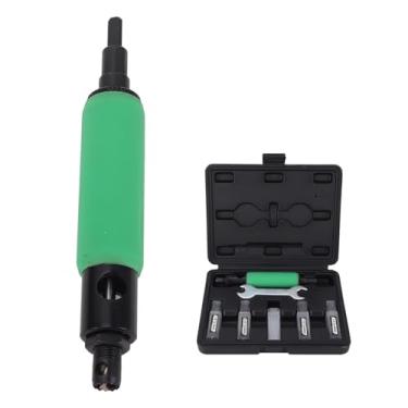 Imagem de Garosa Ferramentas de Remoção Naval Cegamente Navais Efeito Simples para 1/4 Máquina de Perfuração Elétrica Pneumática Verde, Aplicável Ao Dome Brown.
