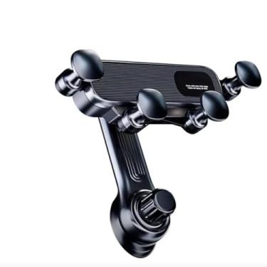 Imagem de Suporte Premium para Celular Carro - Saída de Ar, Rotação 360°, Trava Anti-Queda - Ideal para GPS, Smartphone, Viagens, Dia a Dia (Modelo 1ª Geração)