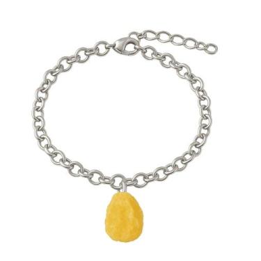 Imagem de Pulseira de Calcita Amarela - Cristal Natural, Prata 925