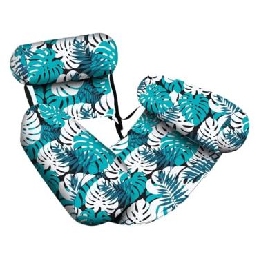 Imagem de Boias Infláveis para Adultos, Balsas Infláveis para Piscina para Adultos, Jangada Flutuante, Flutuadores, Brinquedos de Exterior para Natação, Bronzeamento, Verão, Rio, Festas e Férias ao Ar Livre