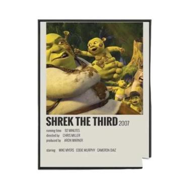 Imagem de Shrek Clássico Anime Vintage Poster Sem Moldura Arte De Parede Para Qu