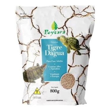 Imagem de Ração Poytara Tigre D'agua Para Tartarugas Bag 800g