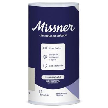 Imagem de Missner Esparadrapo Impermeável Branco 10Cm X 4 5M