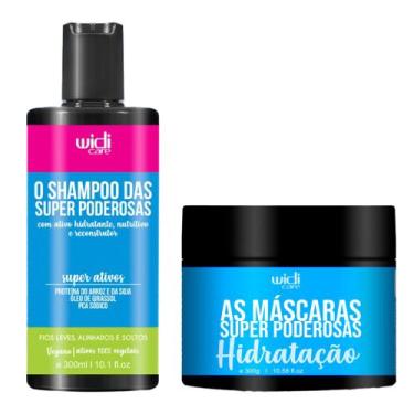 Imagem de Kit Widi Care Super Poderosas Shampoo + Máscara Hidratação