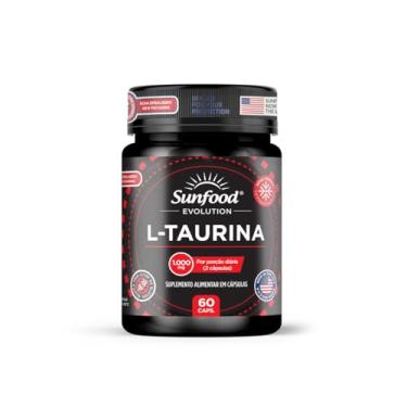 Imagem de L-TAURINA 1.000MG 60 CAPSULAS SUNFOOD EVOLUTION