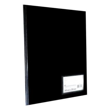Imagem de Pasta Catálogo A4 Com 100 Envelopes Finos DAC, Preto