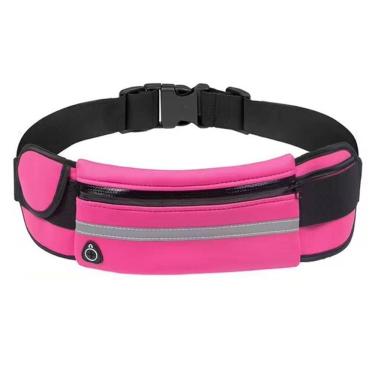 Imagem de Pochete Bolsa Treino Impermeável Cor:rosa