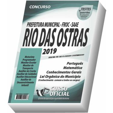 Imagem de Apostila Rio Das Ostras - Vários Cargos