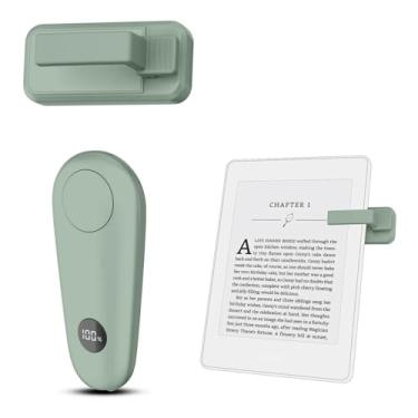 Imagem de HIGPTWIREL Virador de página de controle remoto para Kindle Paperwhite Scribe Oasis Kobo eReaders, virador de página clicker para iPhone, iPad, tablets Android, câmera de leitura, gravação de vídeo