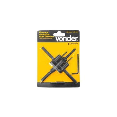 Imagem de Furador Ajustável Drywall 30Mm A 120Mm - Vonder 3511030120