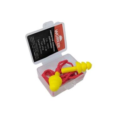 Imagem de Protetor Auricular Copolímero Worker Amarelo