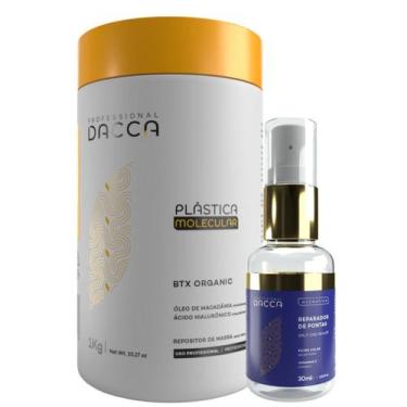 Imagem de Btx Capilar Profissional Orgânico Sem Formol Reduz o Frizz - Dacca Pro