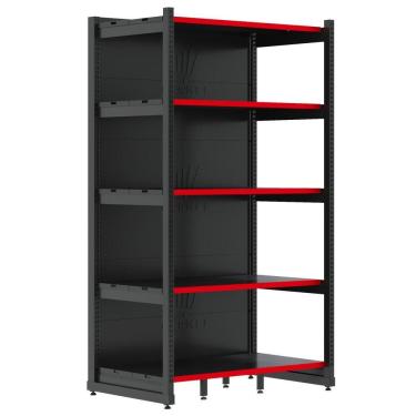 Imagem de Rack Gôndola Parede 1 Inicial 2,00m 5 Níveis 1140kg Fit Amapá