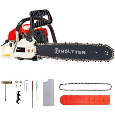Imagem de HOLTTER, Motosserra A Gasolina 52cc Sabre 20 Polegadas Moto Serra, Corta Bambu Madeira Lenha Galhos, Domestico motosserra para jardim para poda de árvores