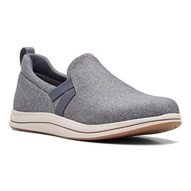 Imagem de Clarks Breeze Bali Mocassim feminino, Cinza escuro, 36