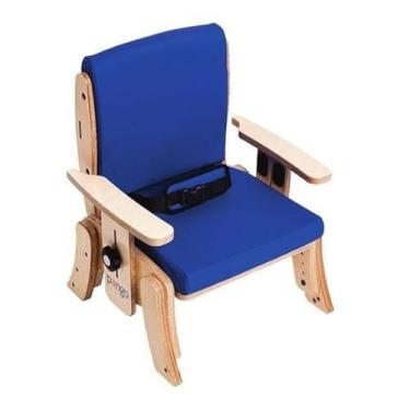 Imagem de Cadeira de sala de aula Pango Activity para crianças pequenas com necessidades de posicionamento - Sistema de assento adaptado de suporte suave com assento acolchoado totalmente ajustável, cinto e