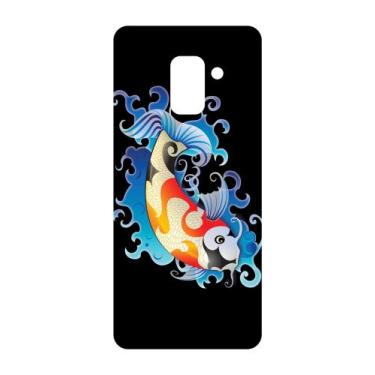 Imagem de Capa Adesivo Skin053 Verso Para Samsung Galaxy A8 2018 - KawaSkin