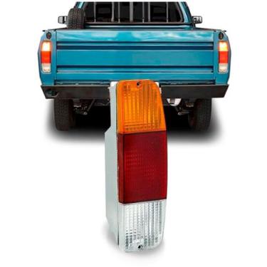 Imagem de Lanterna Traseira Pampa 1989 90 91 92 1993 Tricolor Acrílico - SP ACES